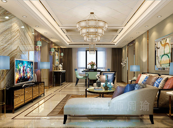 啊～嗯～唔操我～视频世纪江尚三室两厅168平装修设计效果欣赏
